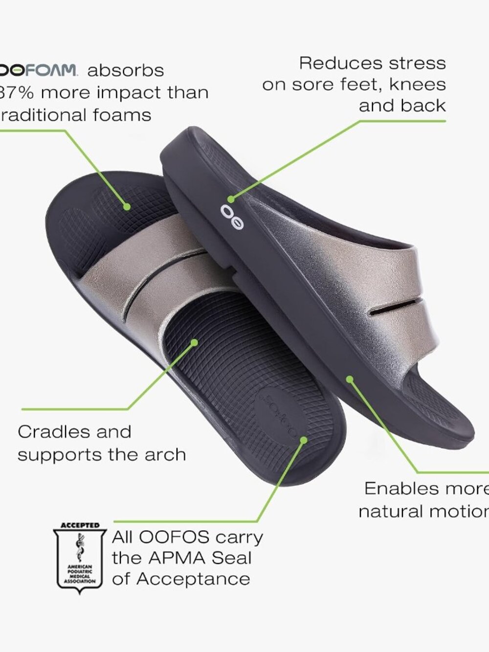 Women's Ooahh Luxe Slide Sandal - Picture 5 of 6